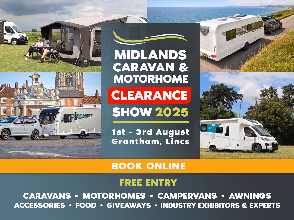 Where is the Midland Caravan Park?