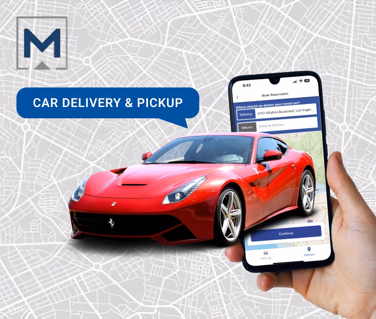 How do I return a rental car to Midway Airport?