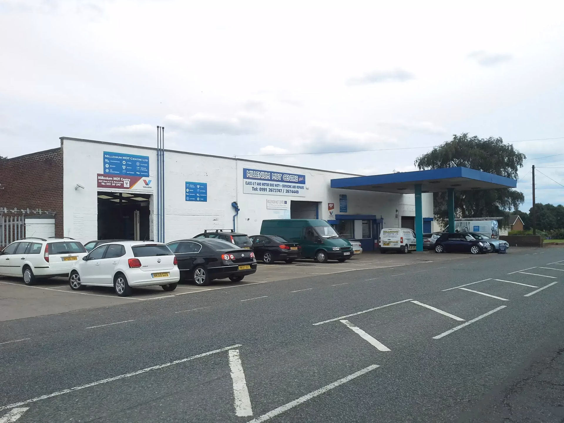 Where is Millennium garages based?