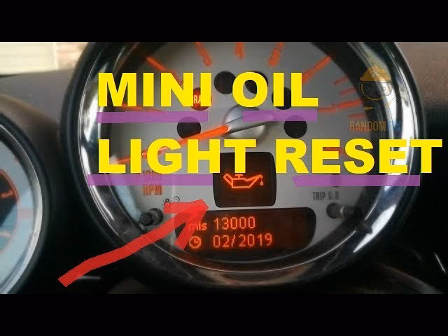 How do I Reset my Mini Cooper Oil?