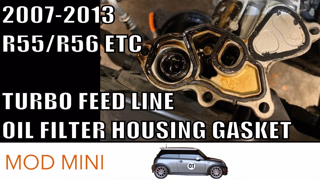 How much does a Mini Cooper oil filter housing gasket replacement cost?