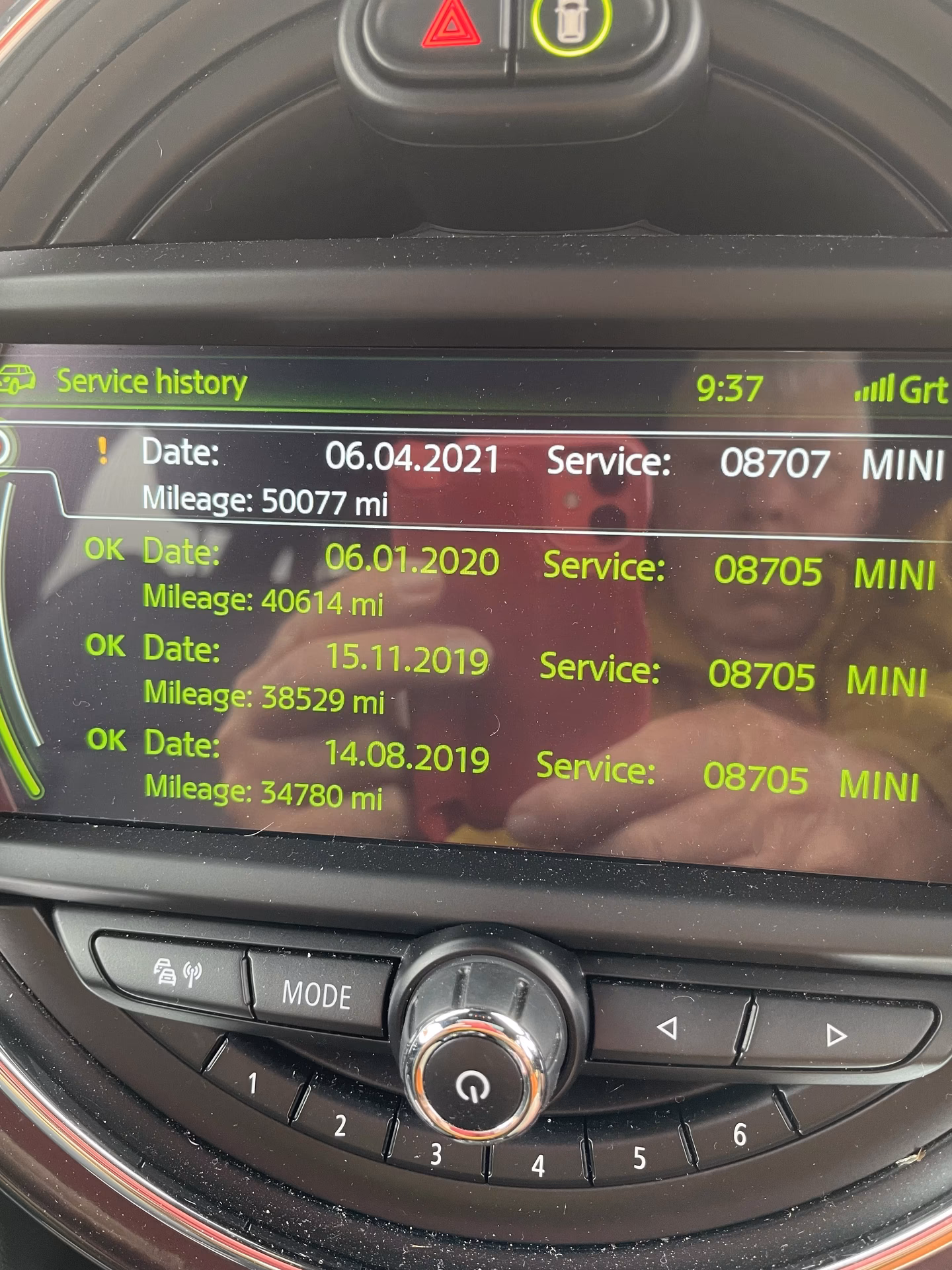 When does a mini need a first Mot?