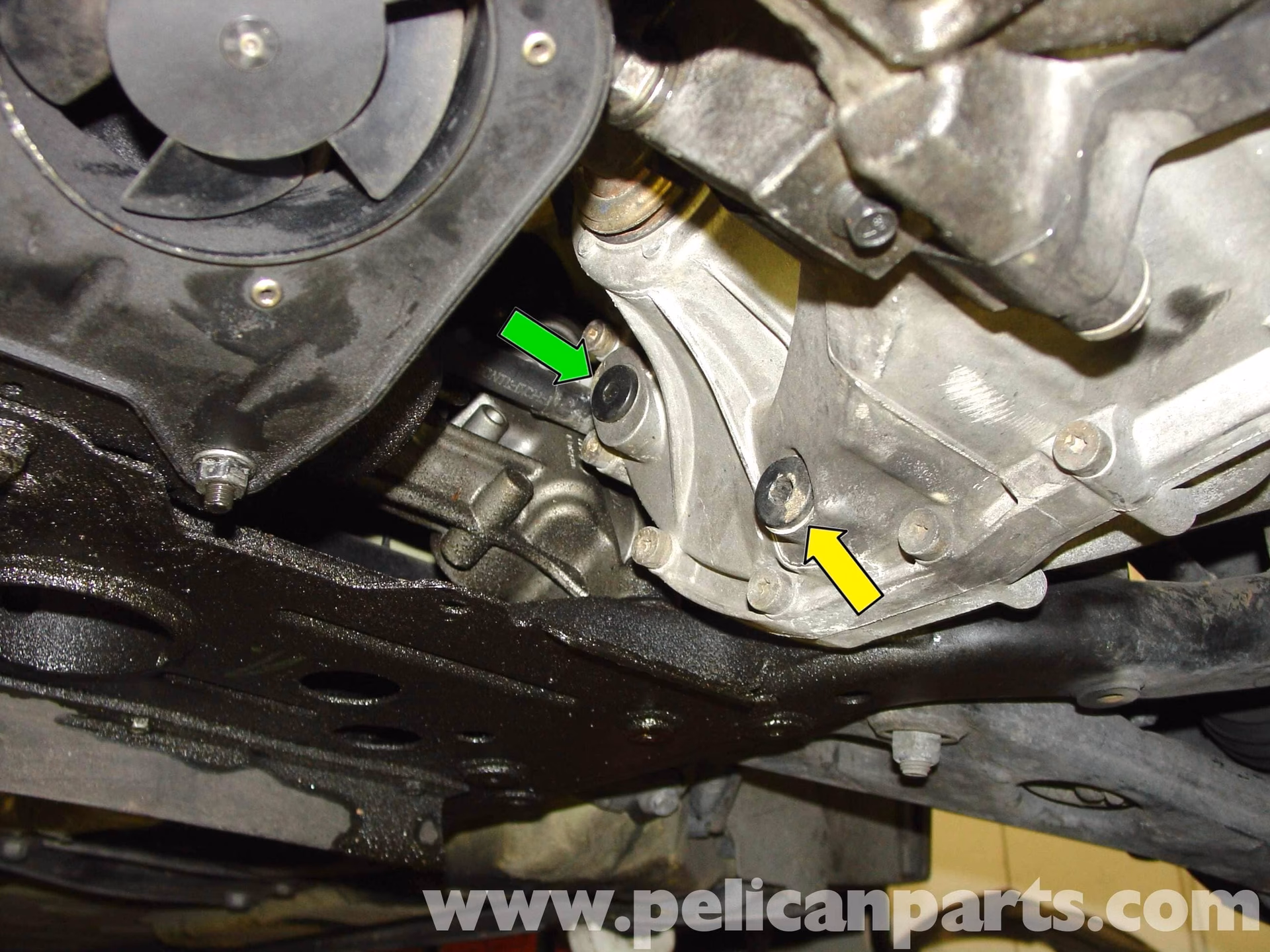 How do I remove gearbox oil from No1?