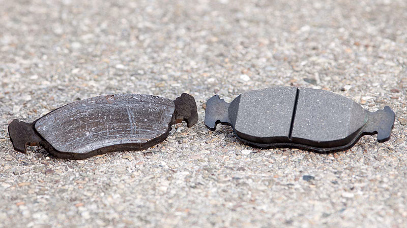 Are disc brake pads a safety hazard?