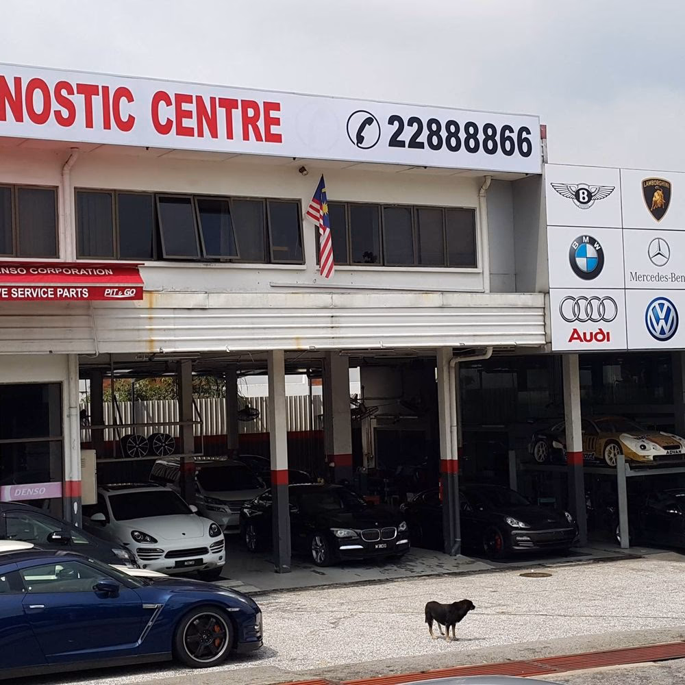 Where is Mitsubishi service centre in Shah Alam?