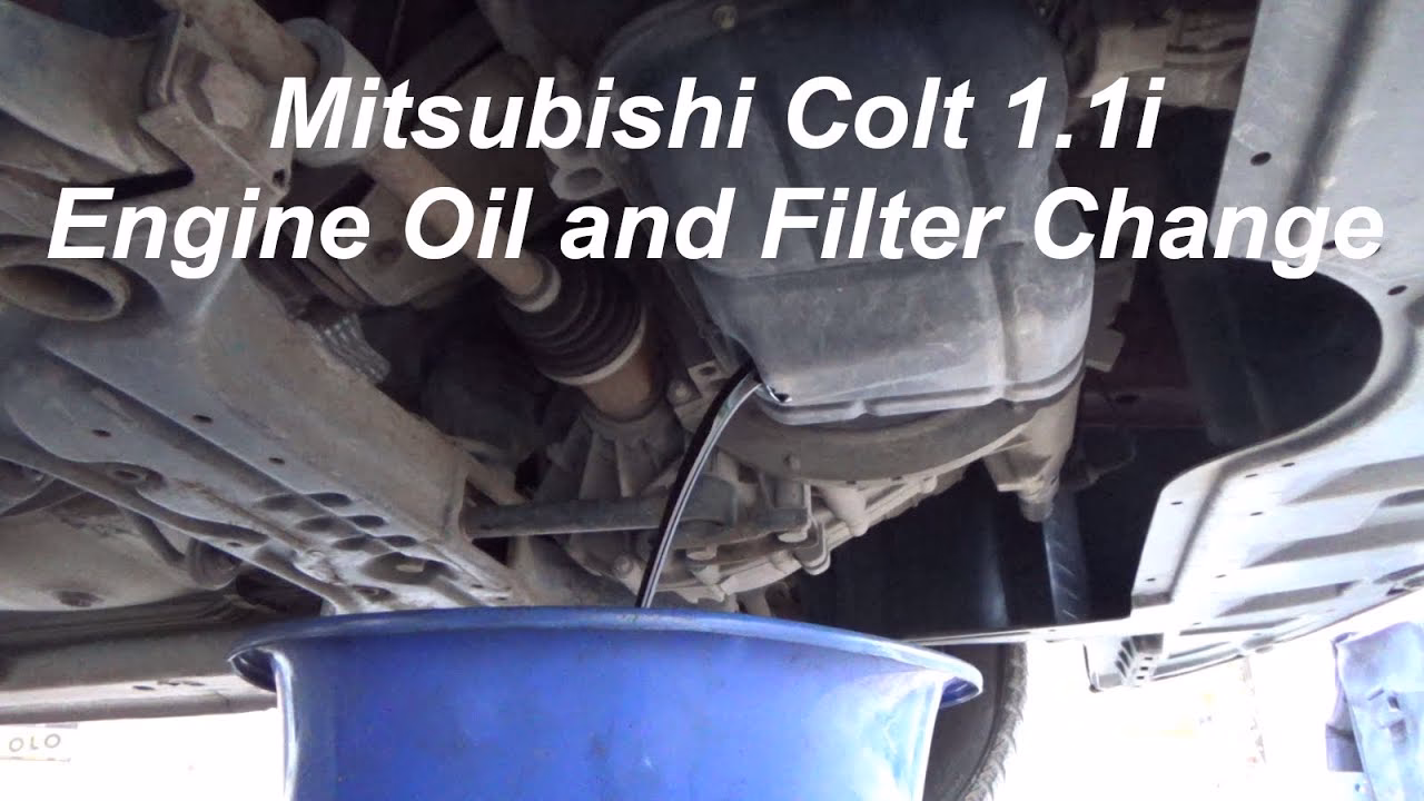 Which engine is used in a Mitsubishi Colt?