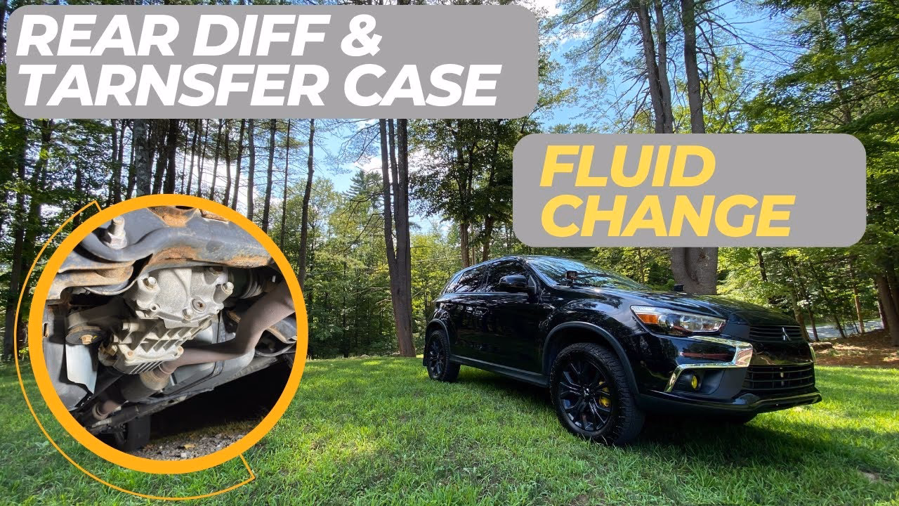 How much does a Mitsubishi Outlander PHEV differential oil cost?