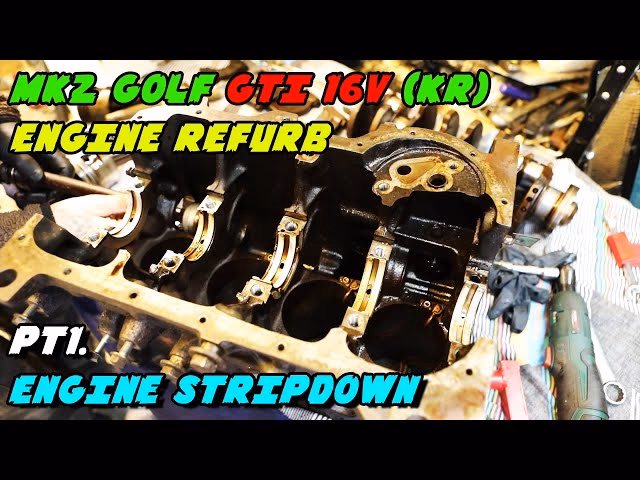 What kind of engine does a Golf Mk2 have?