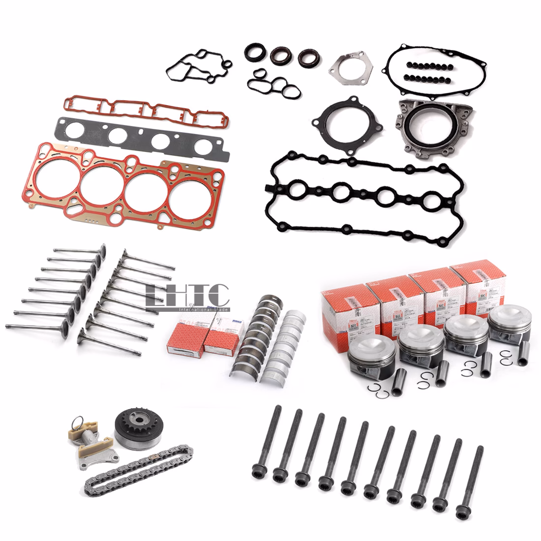 What parts does a Volkswagen Golf Mk5 GTI have?