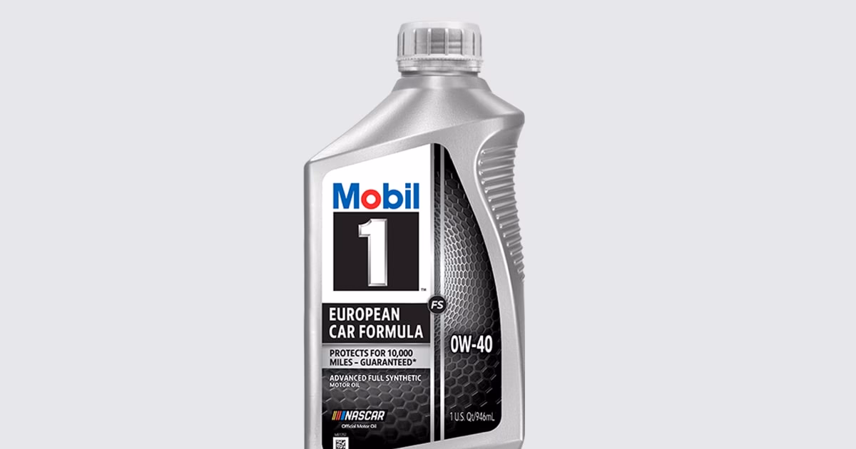What is Mobil 1 0W-40 oil?