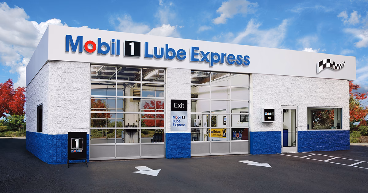 Where can I get a Mobil engine oil change?