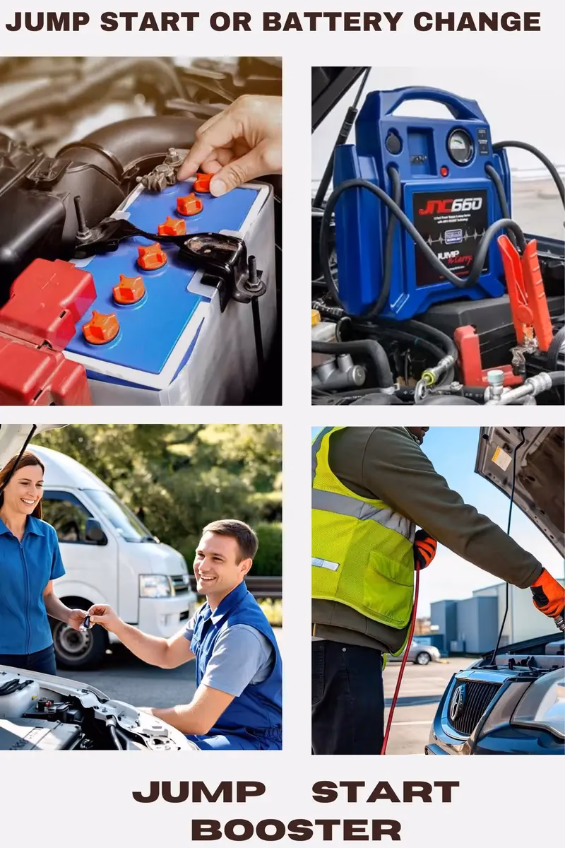 What is rescuemate mobile battery service?