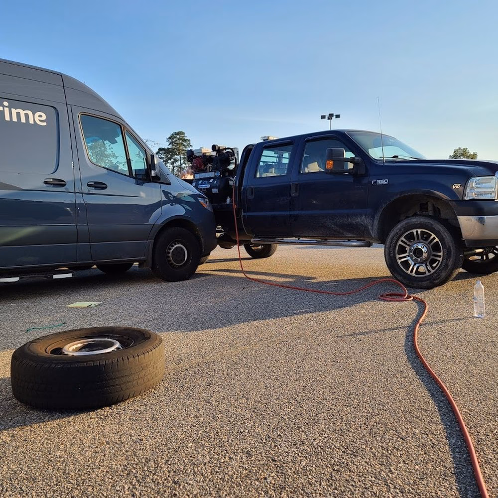 What is a mobile wheel alignment service?