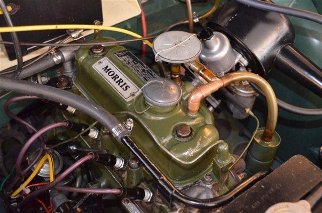 What is the engine size of a Morris Minor?