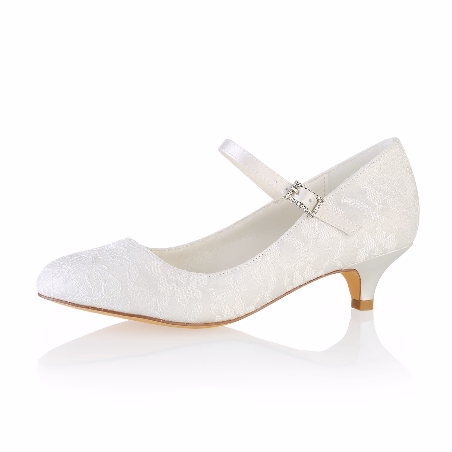 What wedding shoes work with a wedding dress?