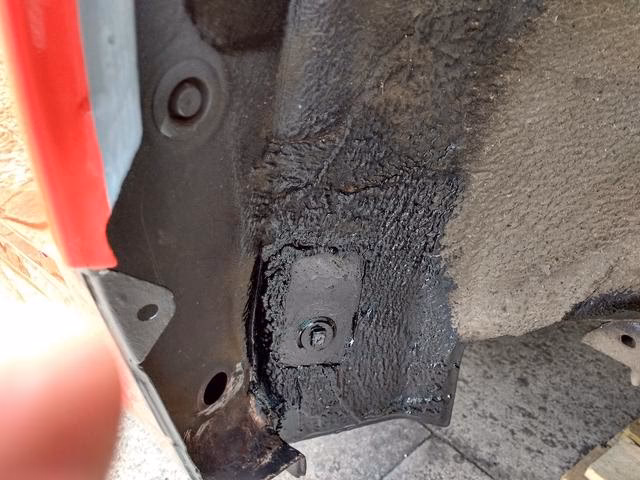 Is there corrosion on my Mk3 rear sill?