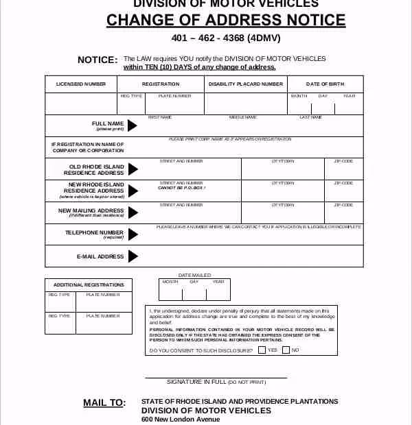 Can I update address details on my vehicle Log Book (V5C)?
