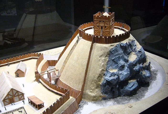 What is the difference between motte and bailey?