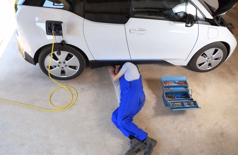 How often do EV garages need an MOT?