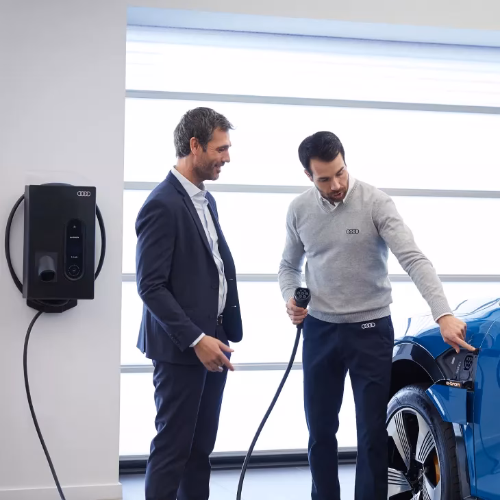 What is the cost of an MOT for an Audi at an Audi Centre?