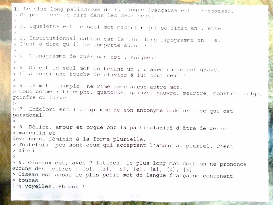 Quels sont les mots français commençant par Eh ?