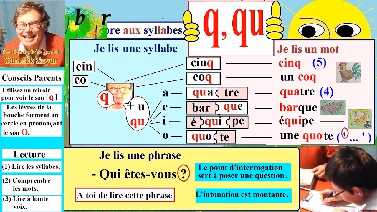 Quels sont les mots de 4 lettres contenant la lettre Q ?