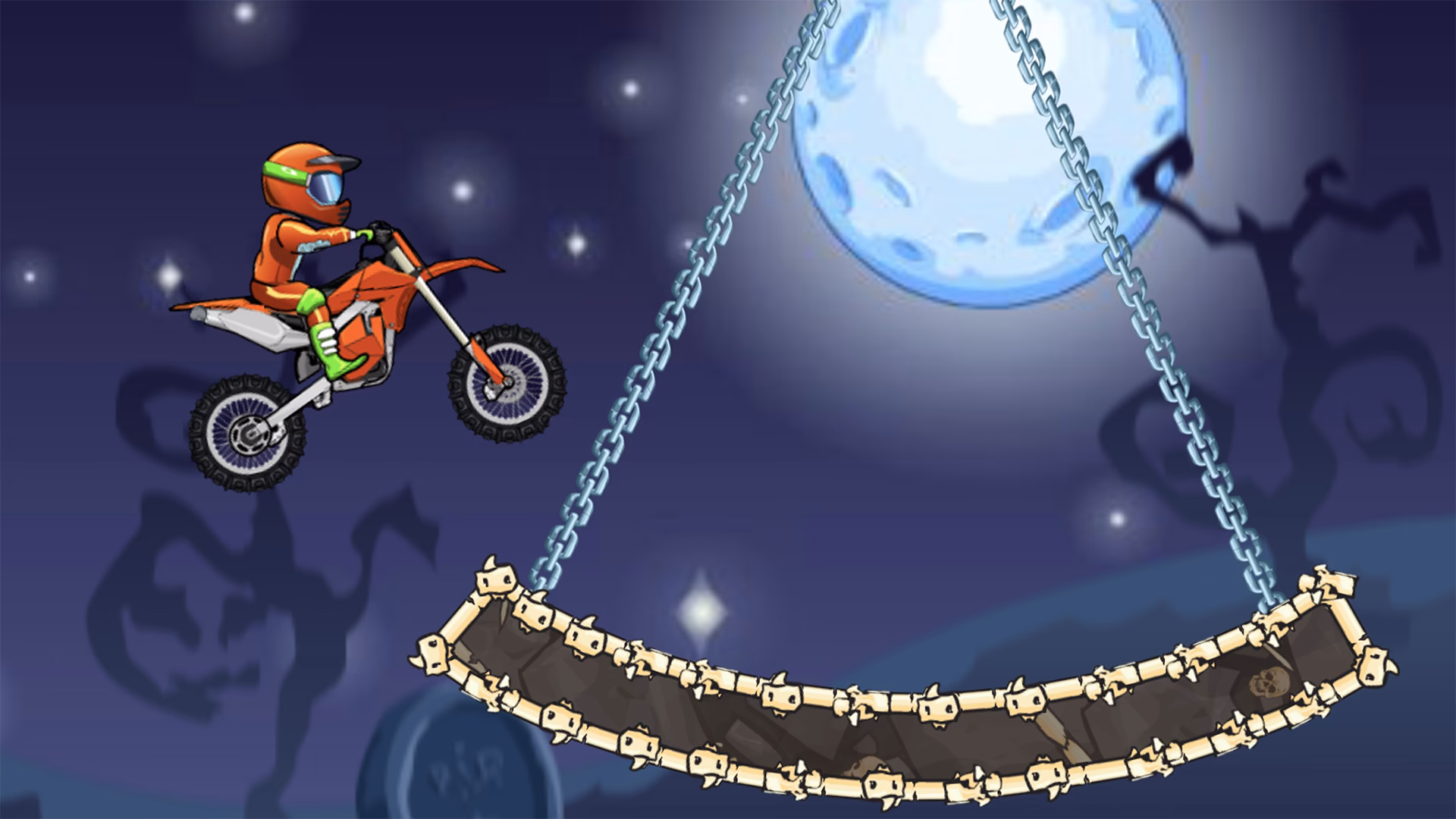 What is a trial bike game?
