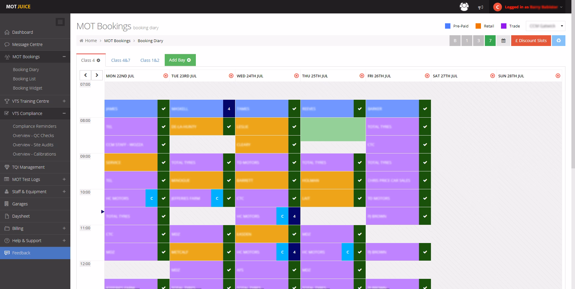 How do I book a MOT?