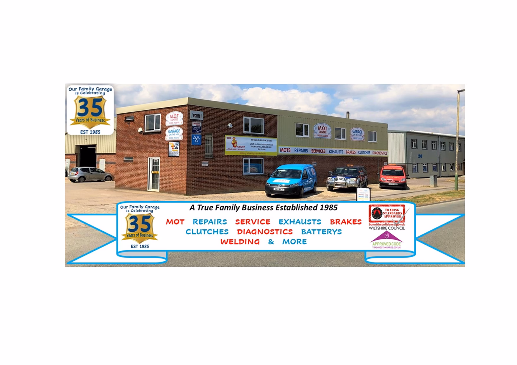 Where can I get a MOT test in Melksham?