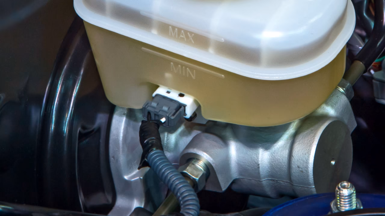 How do I Check my brake fluid?