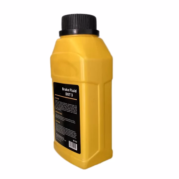 What does red or pink brake fluid mean?