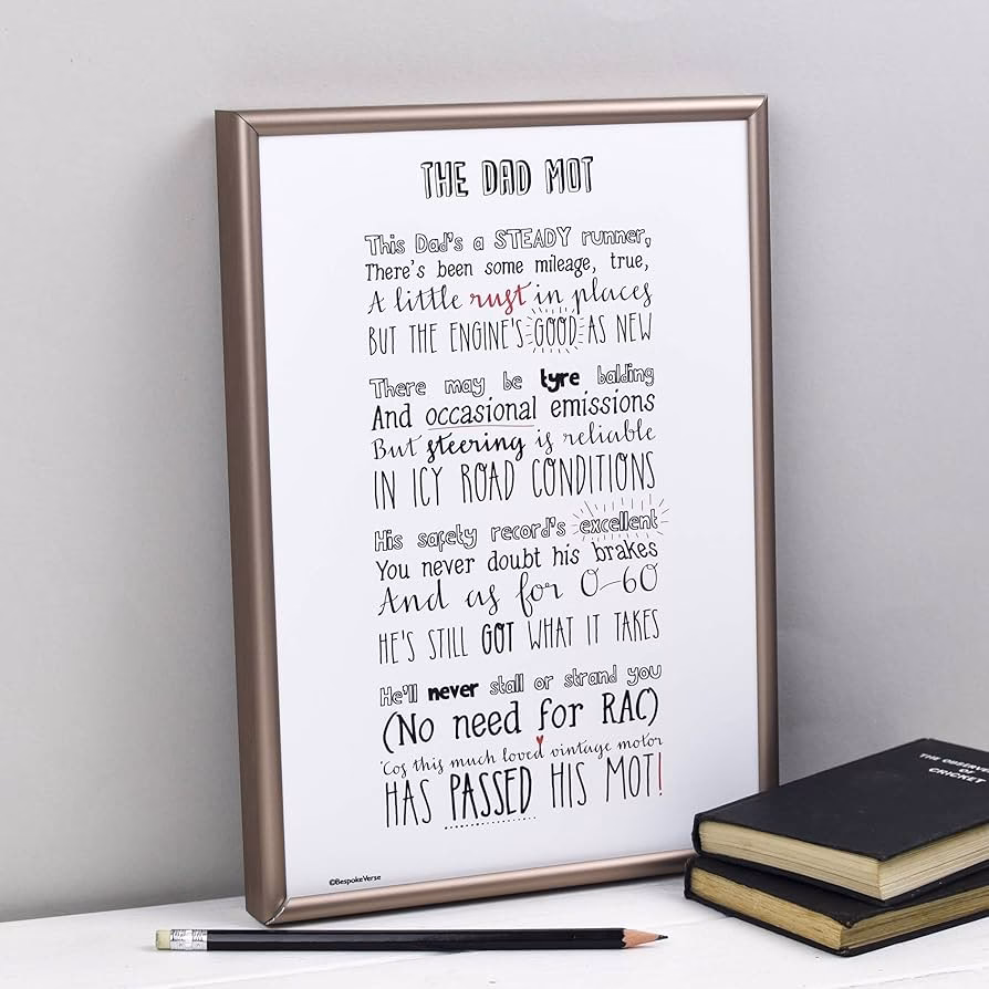 What is a short poem about cars?