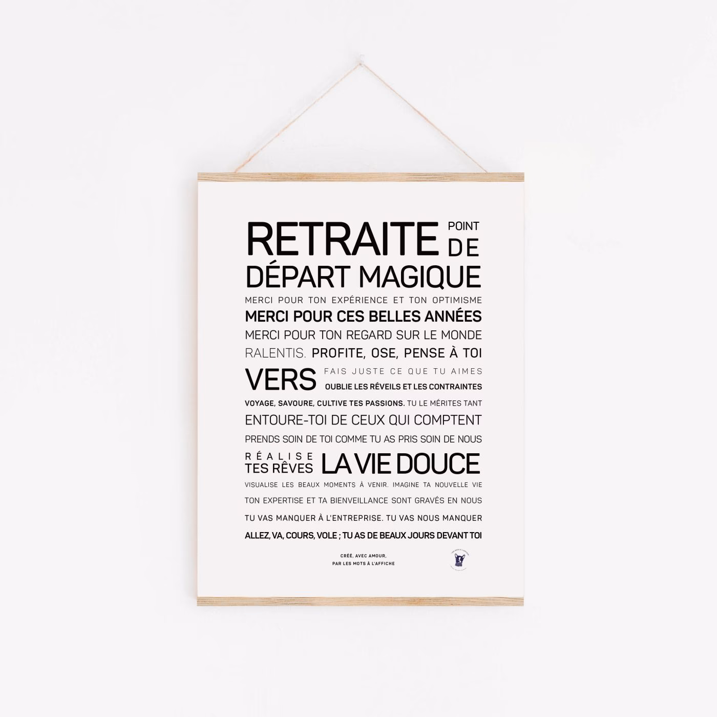 Comment écrire une carte de départ à la retraite ?