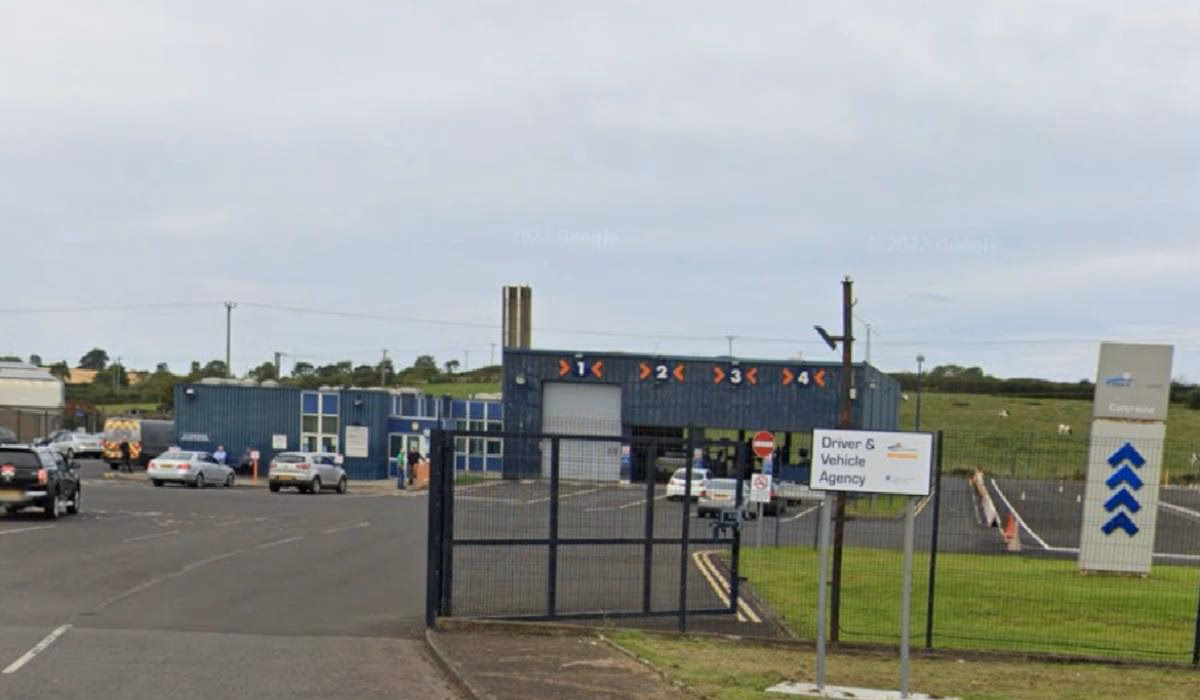 How do I find an MOT booking at the Balmoral (Belfast) test centre?