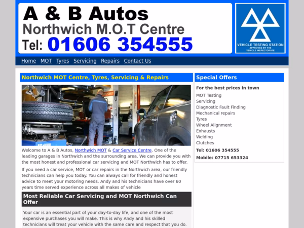 Who is CVM garage – Northwich's MOT test & repair centre?