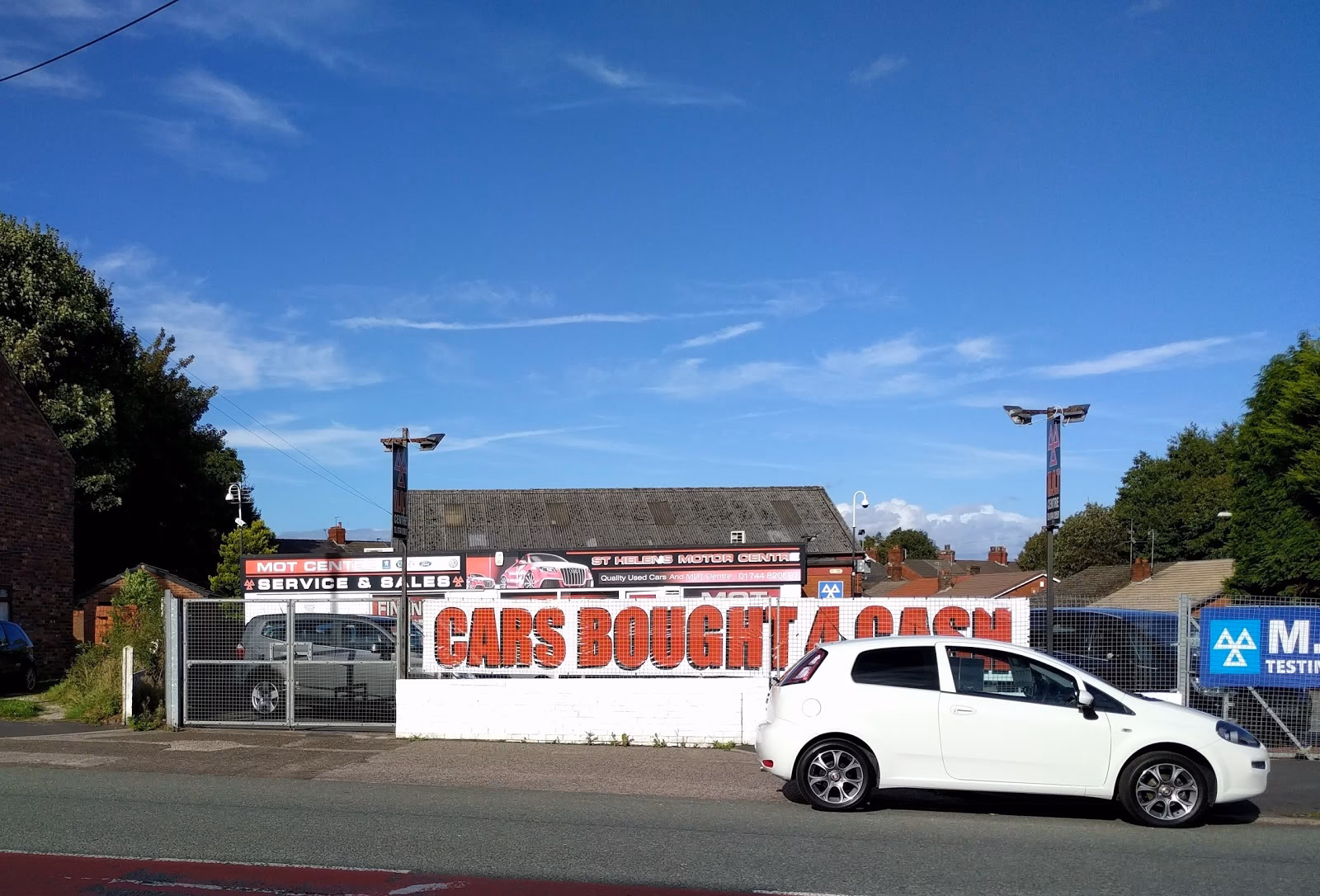 Where can I get an MOT in Parr, St. Helens?