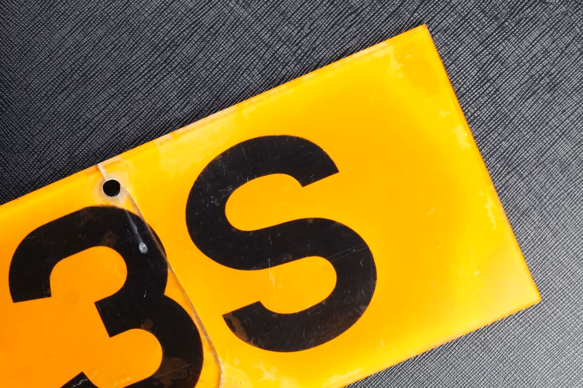 Can I display my new number plates on my car?