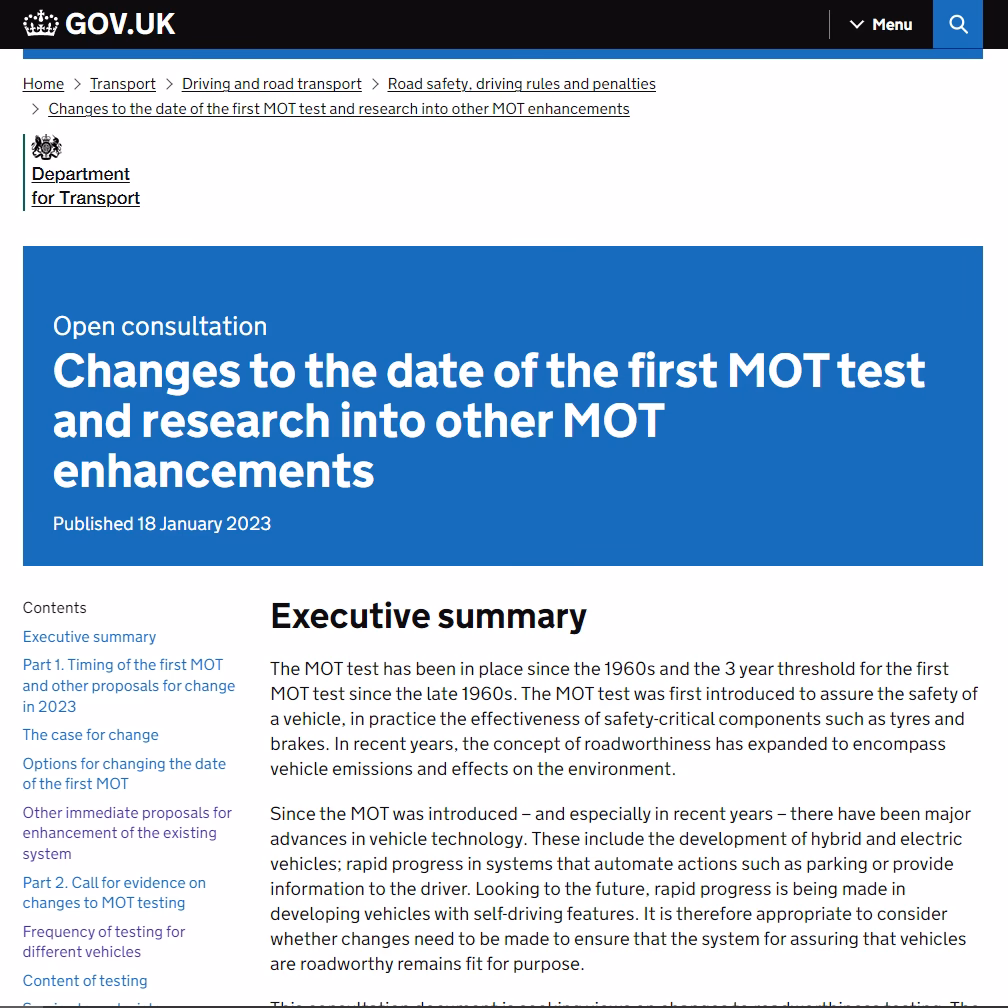 Is the government changing the frequency of mots?