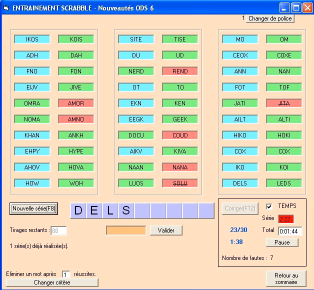 Quels sont les mots qui commencent par Éli ?