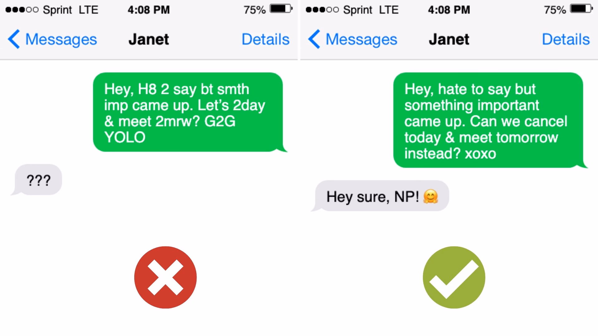 Qu'est-ce que le vocabulaire SMS ?