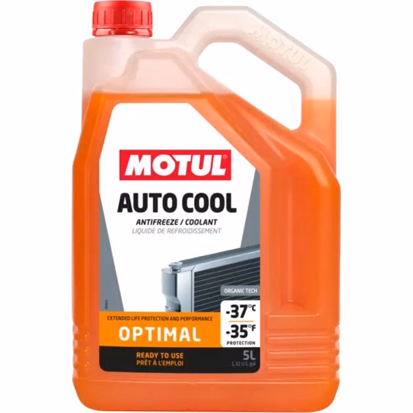 What type of coolant is used in a car?