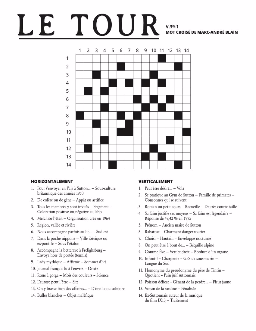 Quels sont les avantages des mots croisés ?