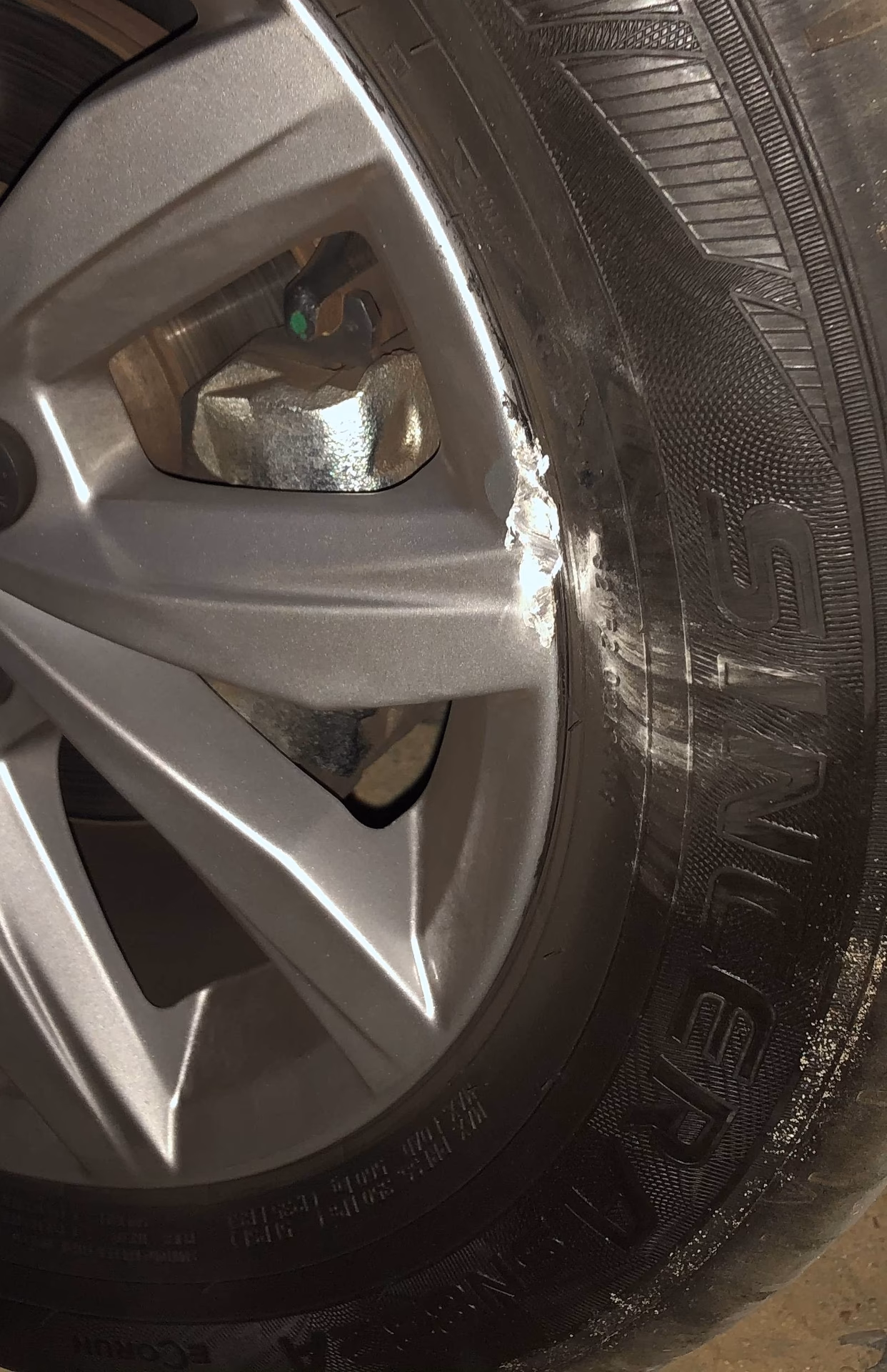 Are wheels and tyres grouped together?