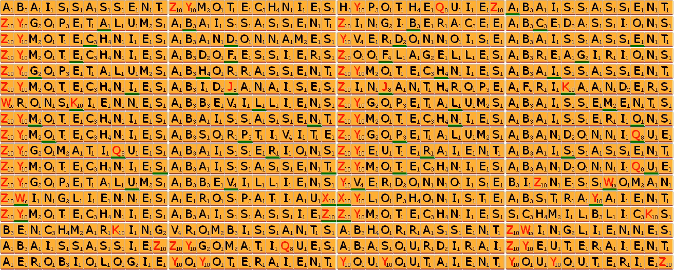 Combien de mots français composés de douze lettres y a-t-il ?