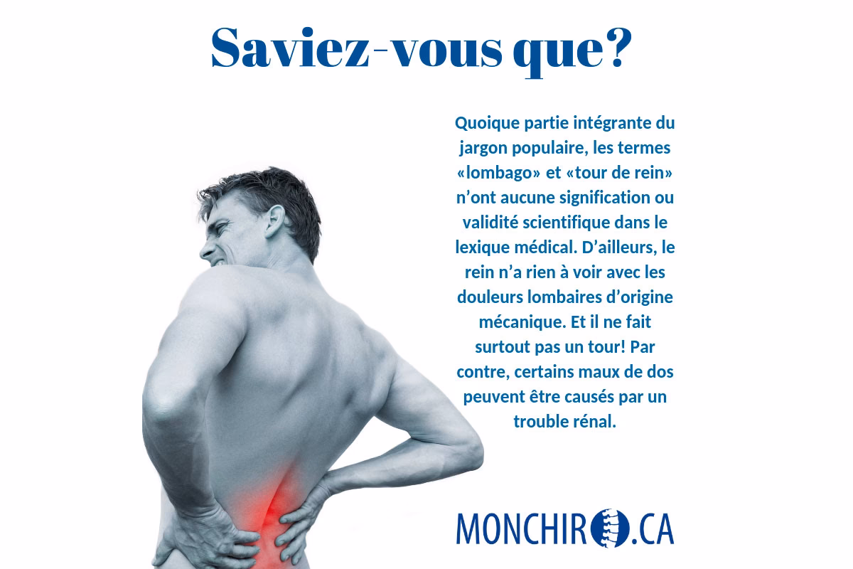 Quels sont les symptômes des douleurs au niveau du dos ?