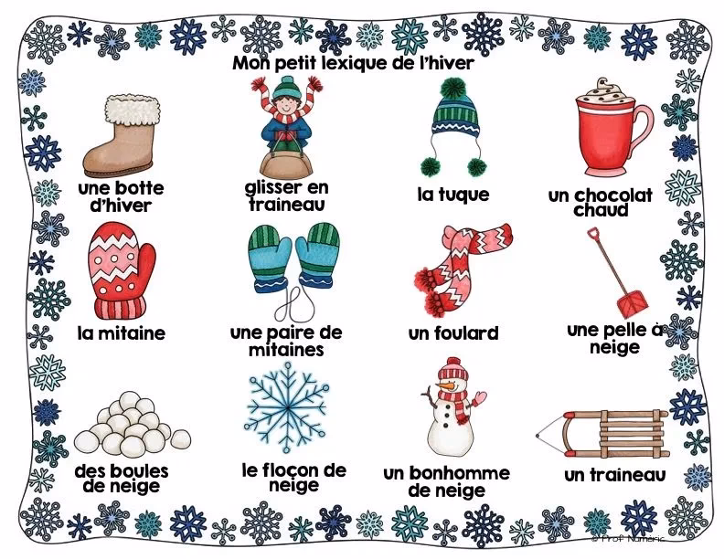 Quelle est la différence entre 'neigeux' et 'enneigé'?