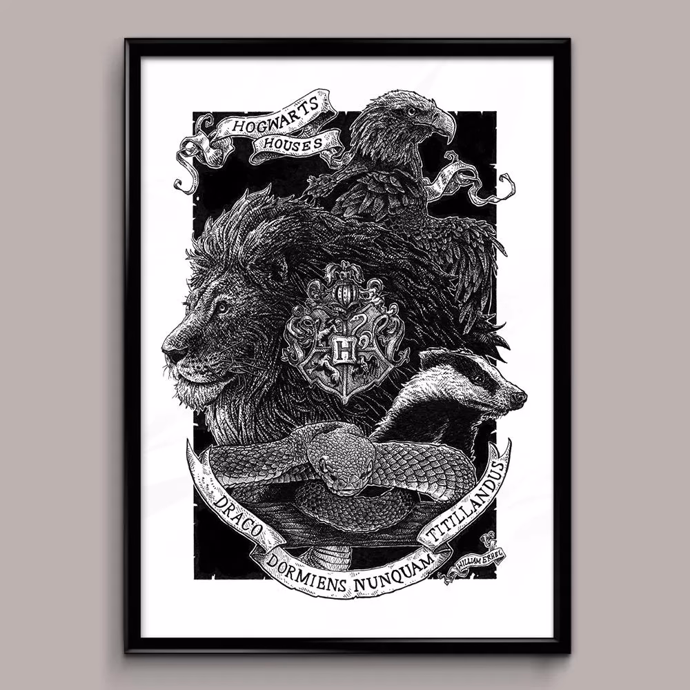 Quel est le blason de la maison Serpentard ?