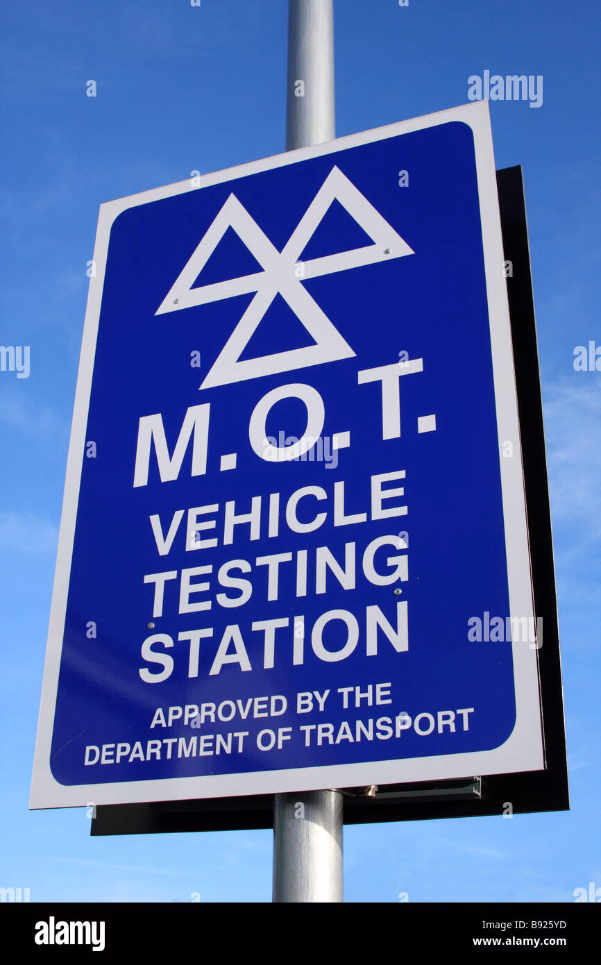 What are the requirements for a MOT test?