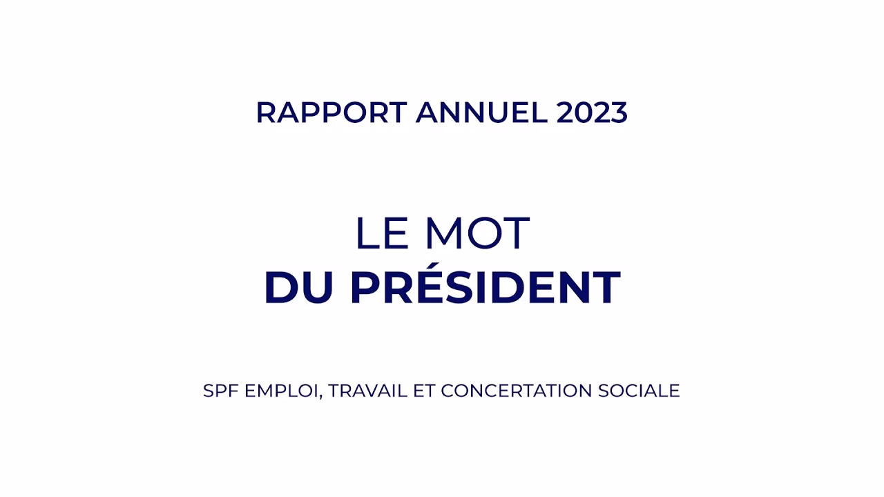 Qui est le président de la section du rapport et des études?