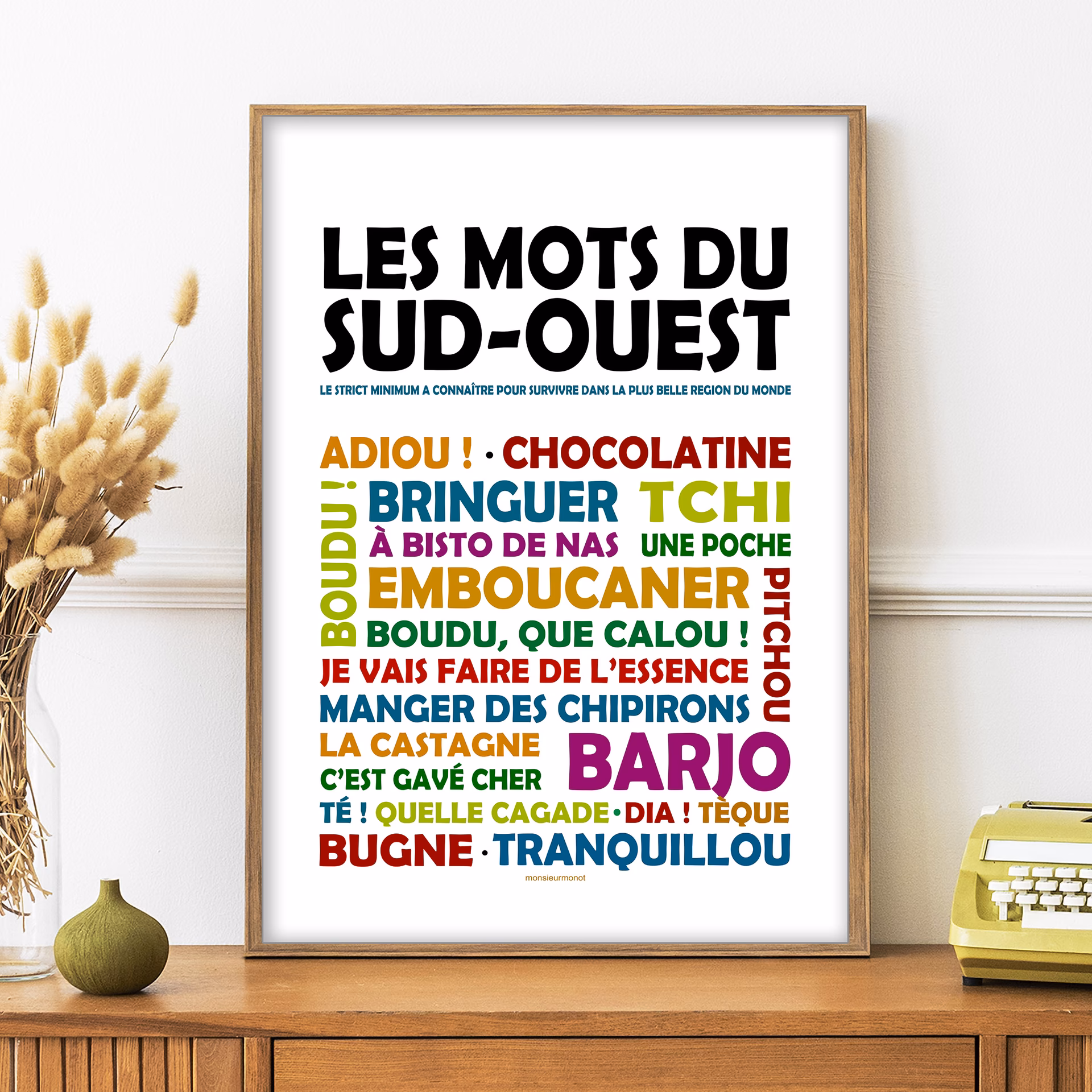 Quels sont les mots et expressions du Sud-Ouest de la France ?